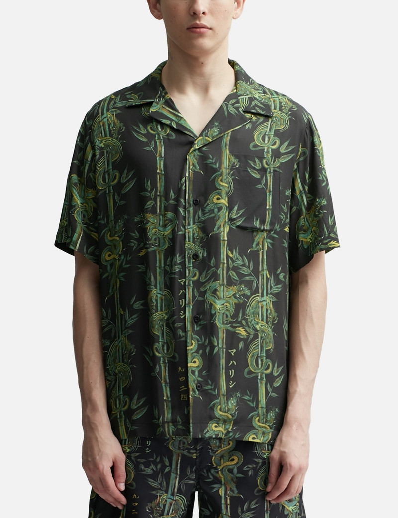 DRAGON BAMBOO CAMP COLLAR SHIRT 3