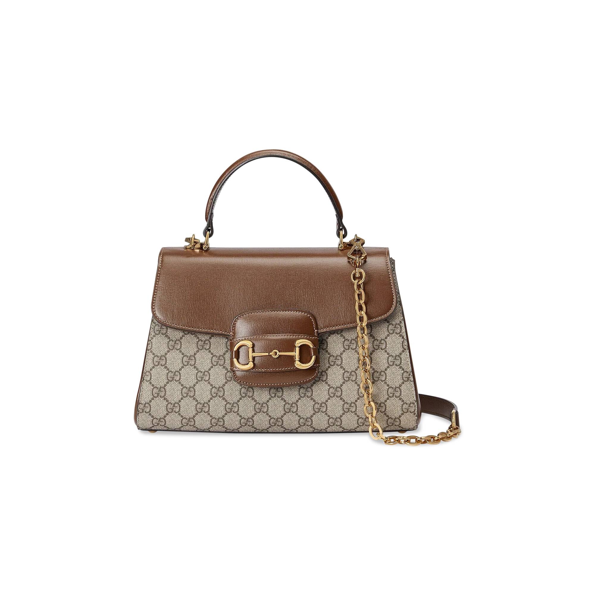 Gucci Horsebit 1955 Medium Bag 'Beige/Ebony Supreme' - 1