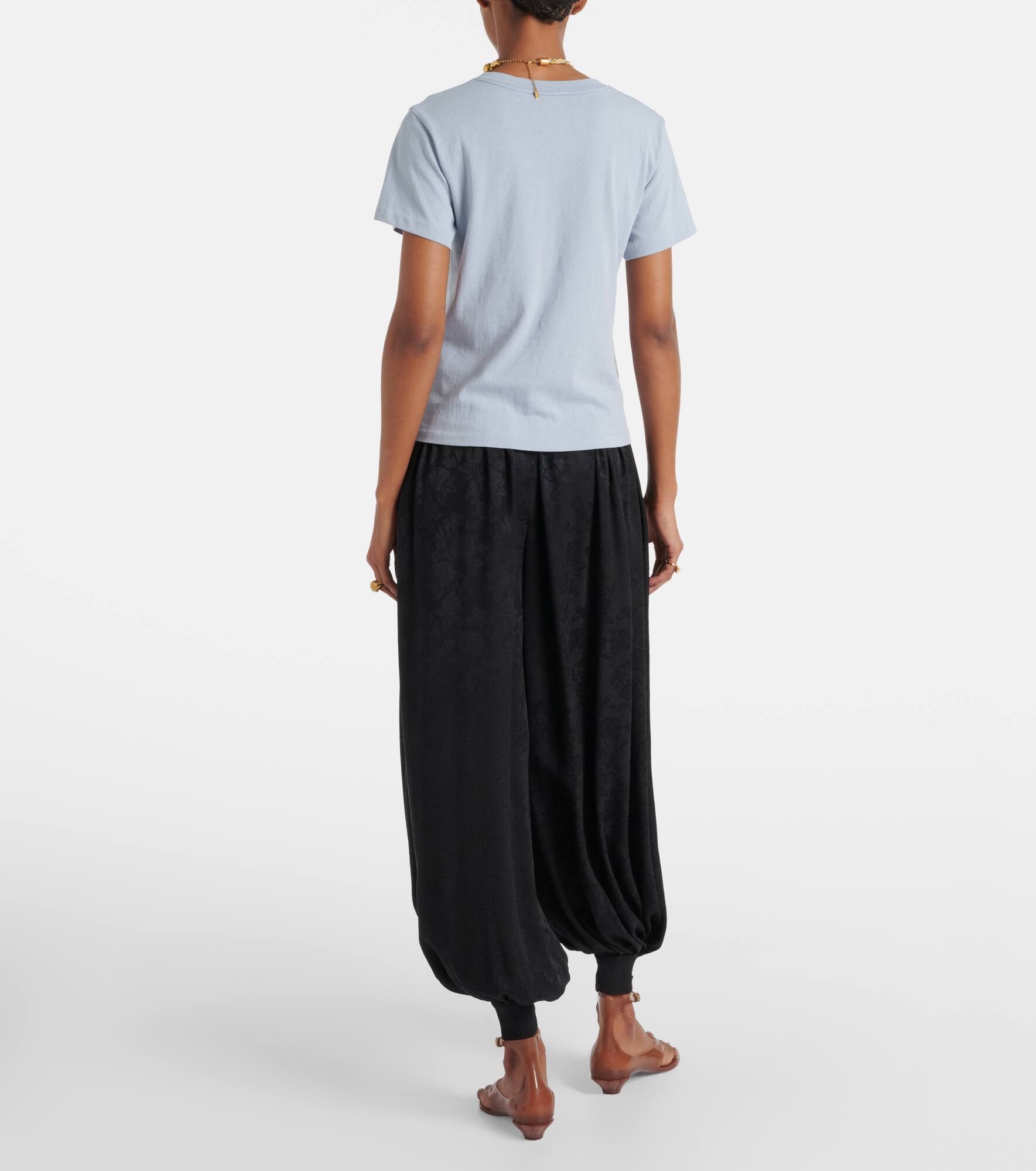 Printed cotton T-shirt - 3