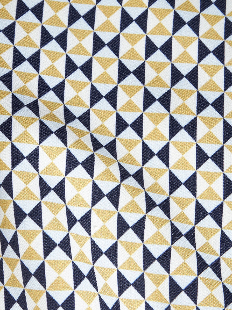 TAILORED JACKET WITH MICRO GEOMETRIC PATTERNS - 3