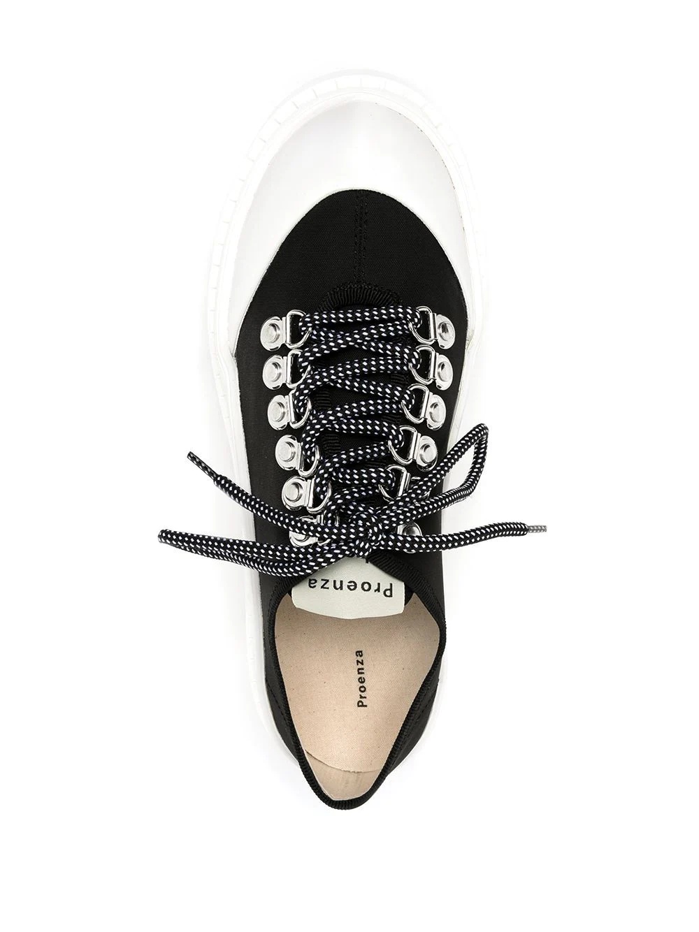 chunky-sole low-top sneakers - 4