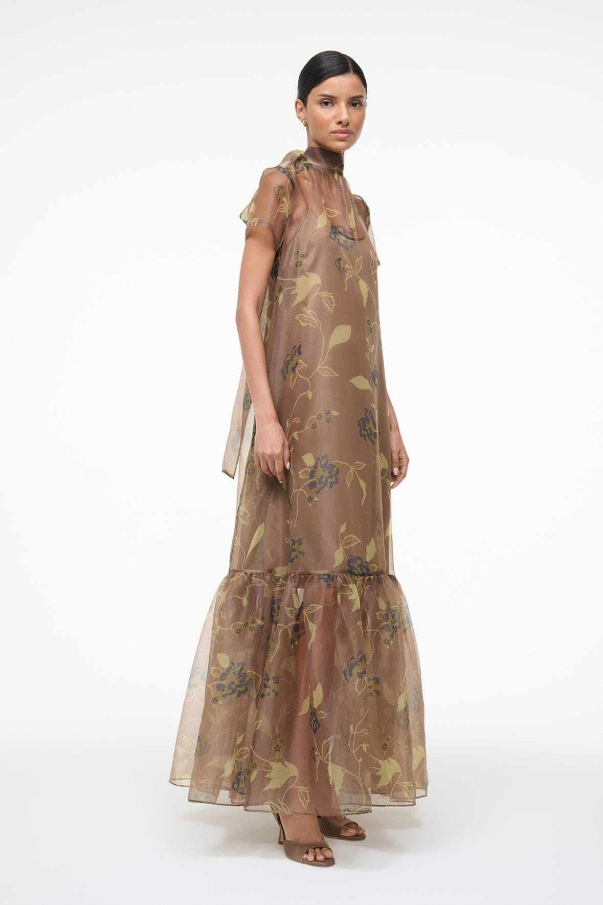 STAUD CALLUNA DRESS VINTAGE FLORAL - 5