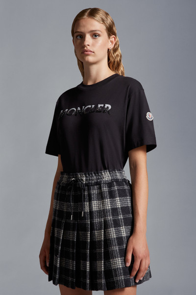 Moncler Sequin Logo T-Shirt outlook