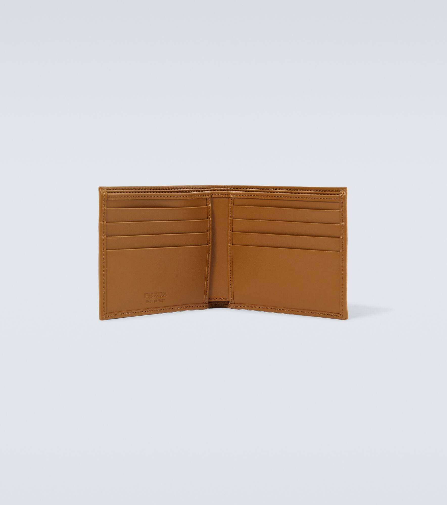 Re-Nylon leather-trimmed wallet - 2