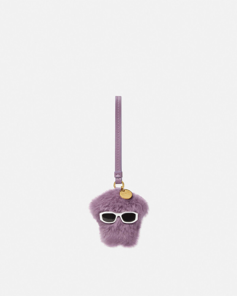 Medusa Fluffy Keychain Charm - 1