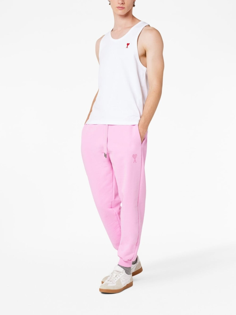 AMI Paris embroidered-logo cotton track pants outlook