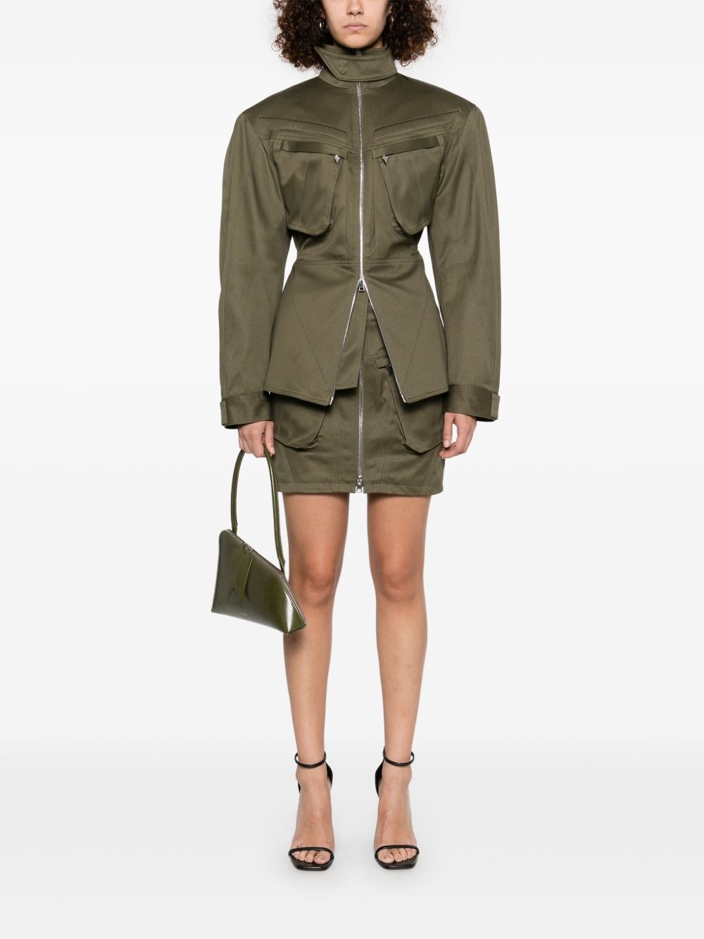 cargo mini skirt - 2