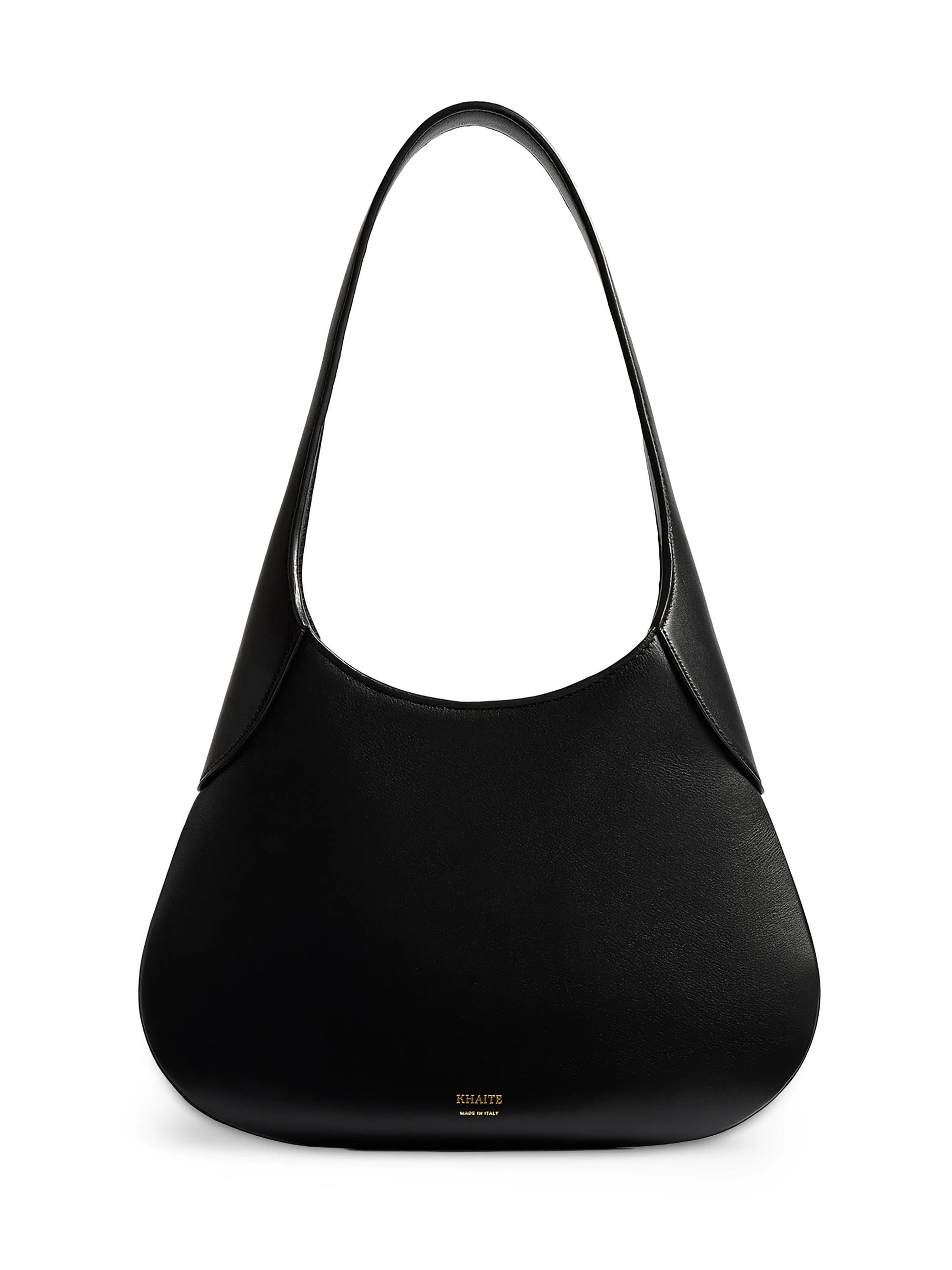 Women's Joan Small Leather Hobo Bag - Black - 1