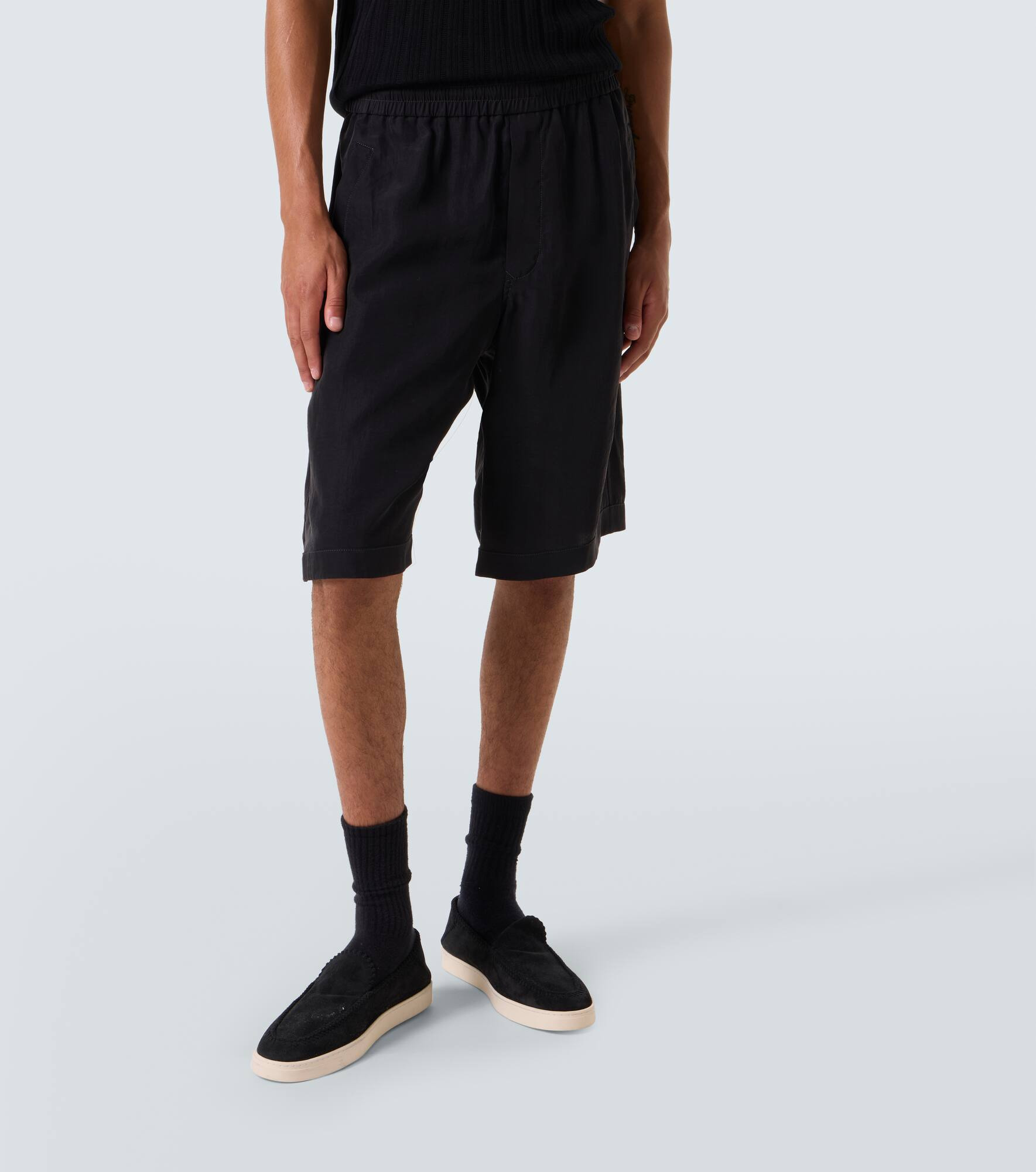 Canvas Bermuda shorts - 3