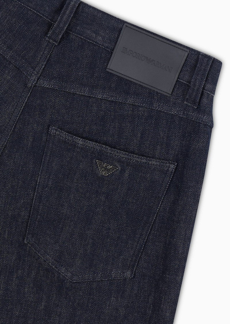 J89 Baggy-fit, untreated denim jeans 7