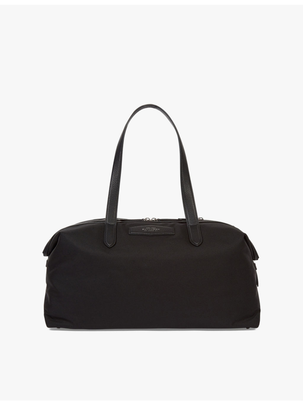 Norton leather-trim canvas travel bag - 1