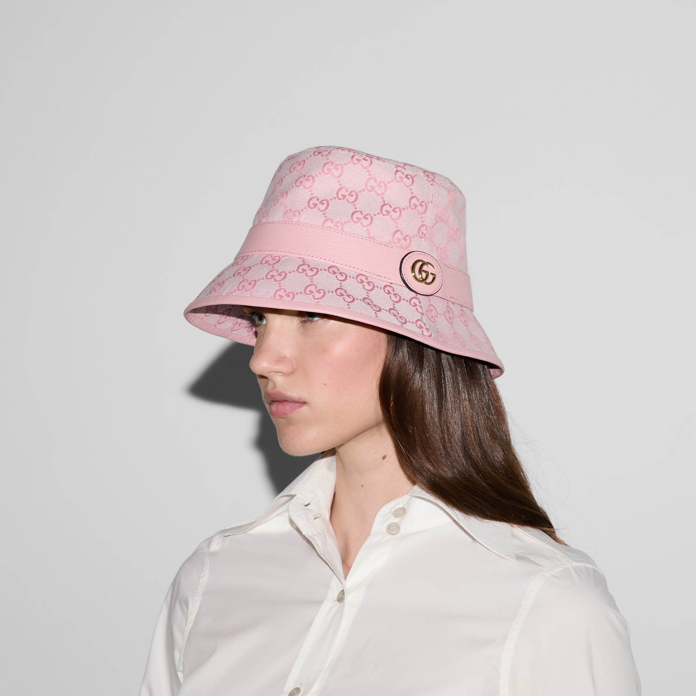 GG canvas bucket hat - 3