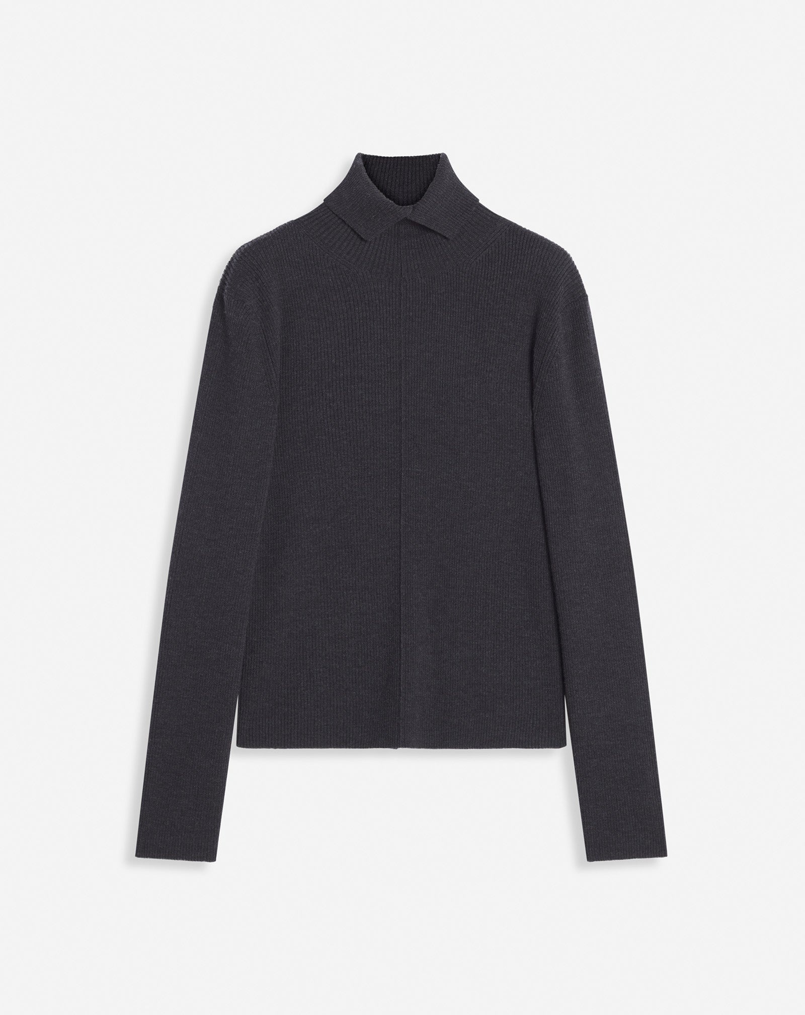 MERINO WOOL TURTLENECK SWEATER - 1