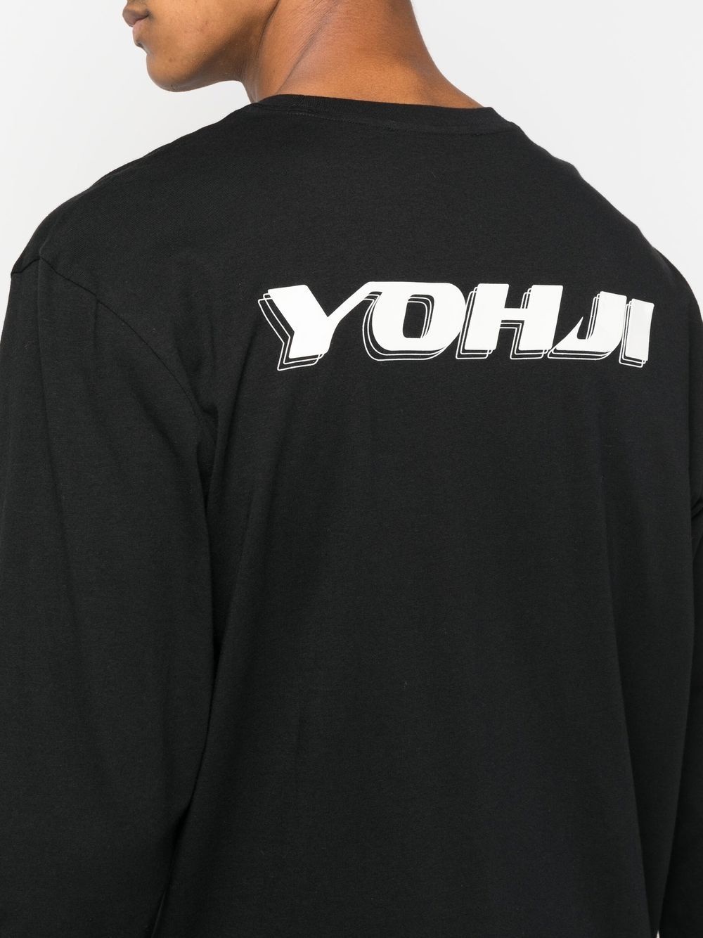 logo-print long-sleeve T-shirt - 6