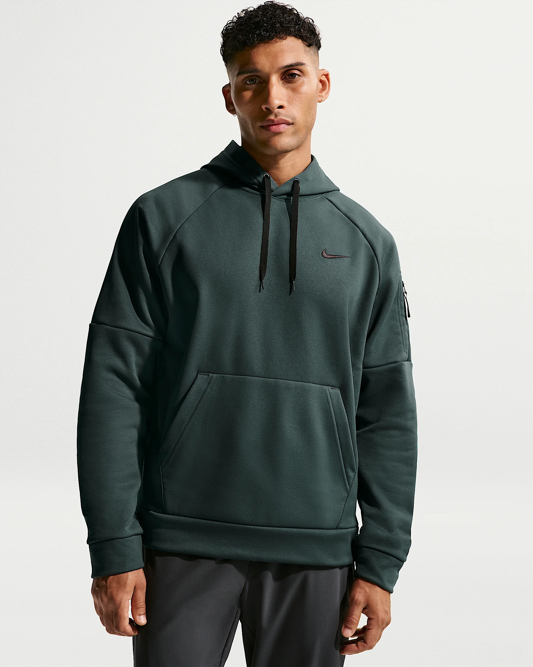 Nike Therma Men's Therma-FIT Hooded Fitness Pullover - 1