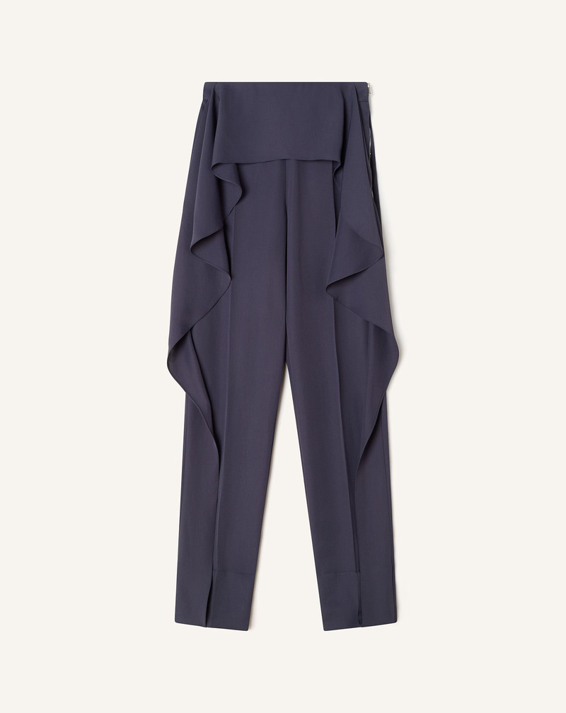 FRILLED TWILL PANTS 1