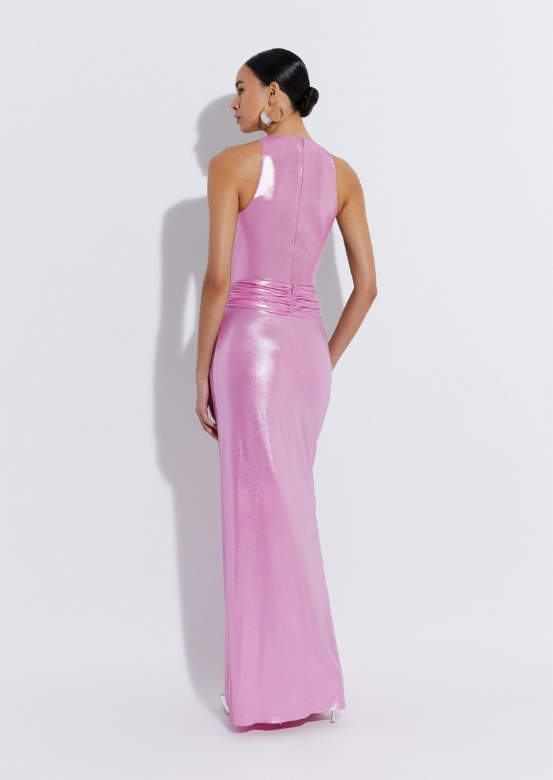 Coated Jersey Halterneck Bodysuit 3