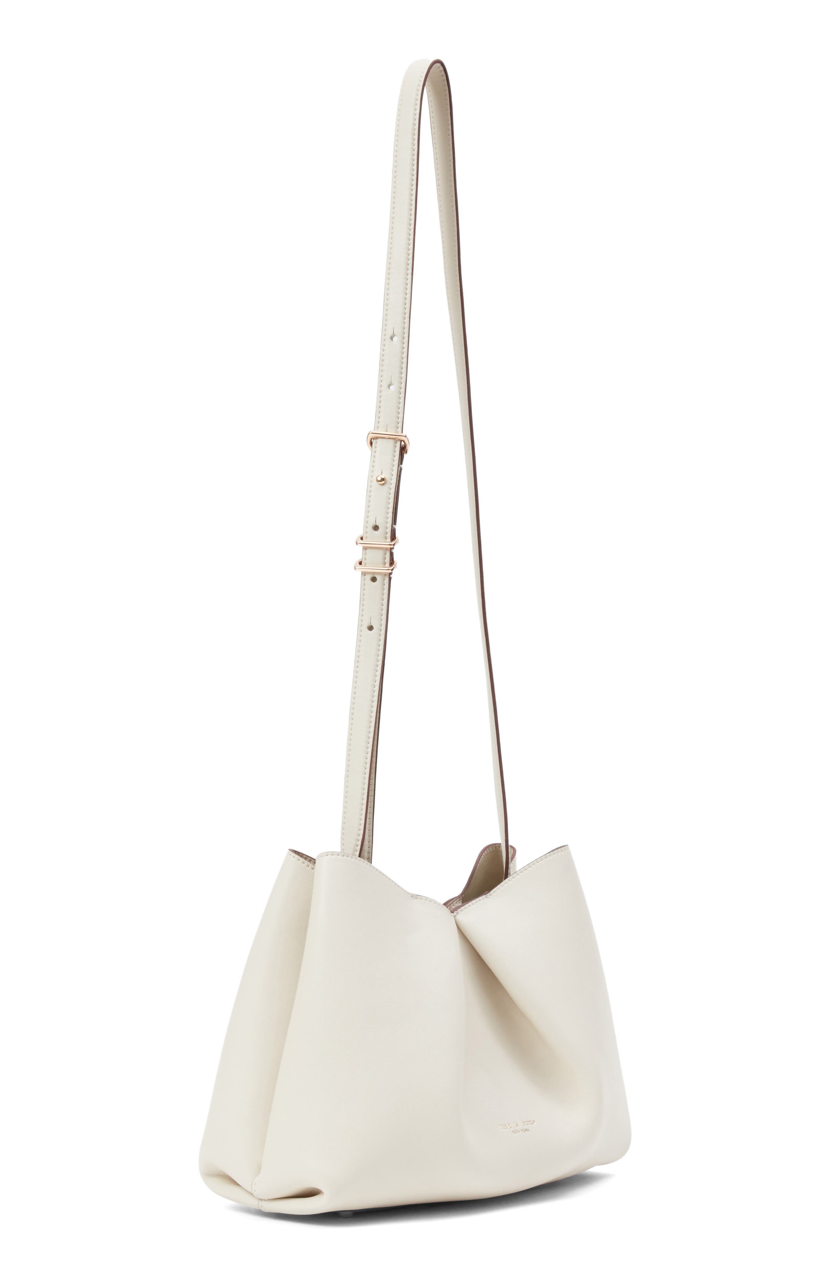 rag & bone Medium Bloom Leather Crossbody Bag in Antique White at Nordstrom - 3