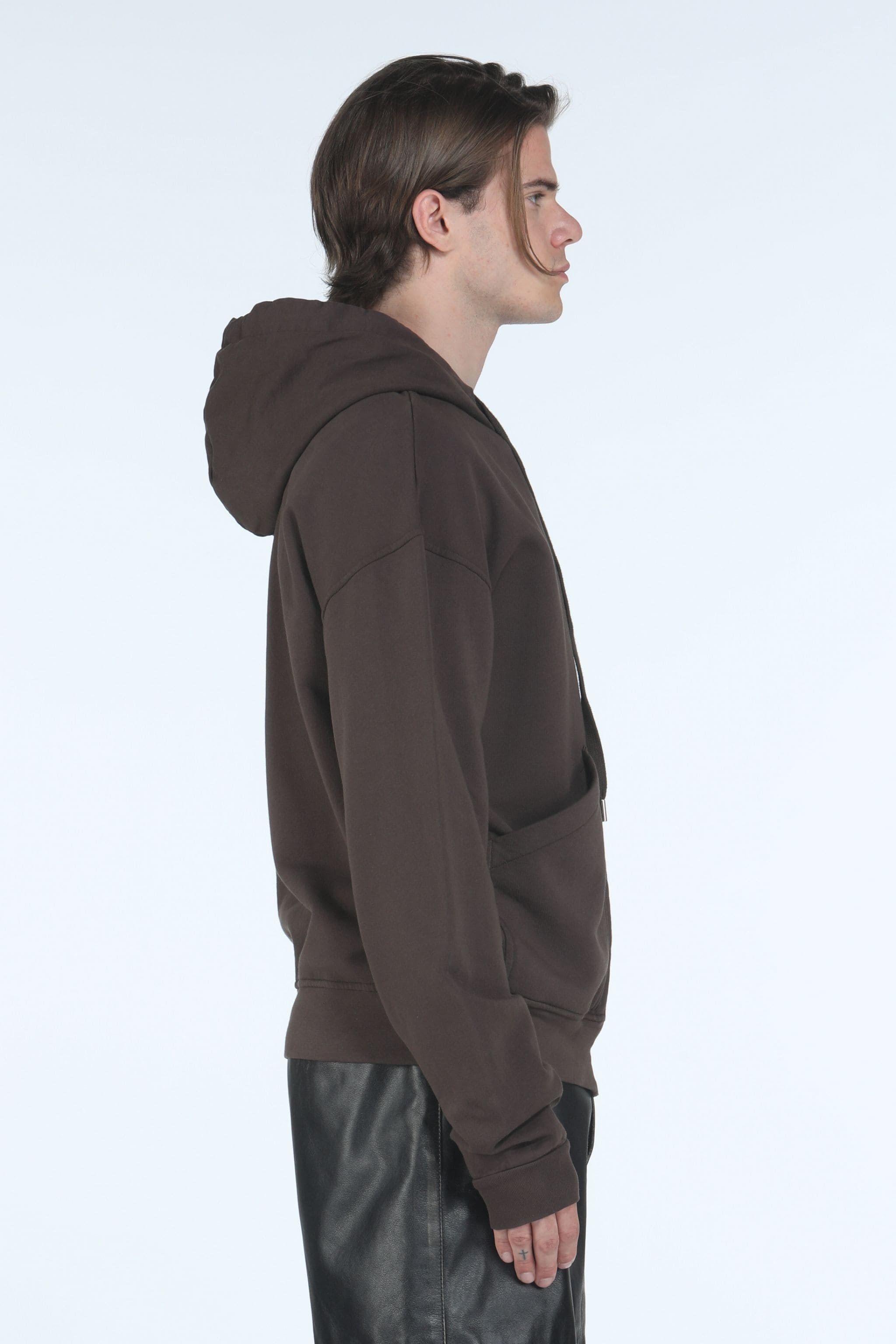 LOGO-PRINT COTTON ZIP HOODIE - 3