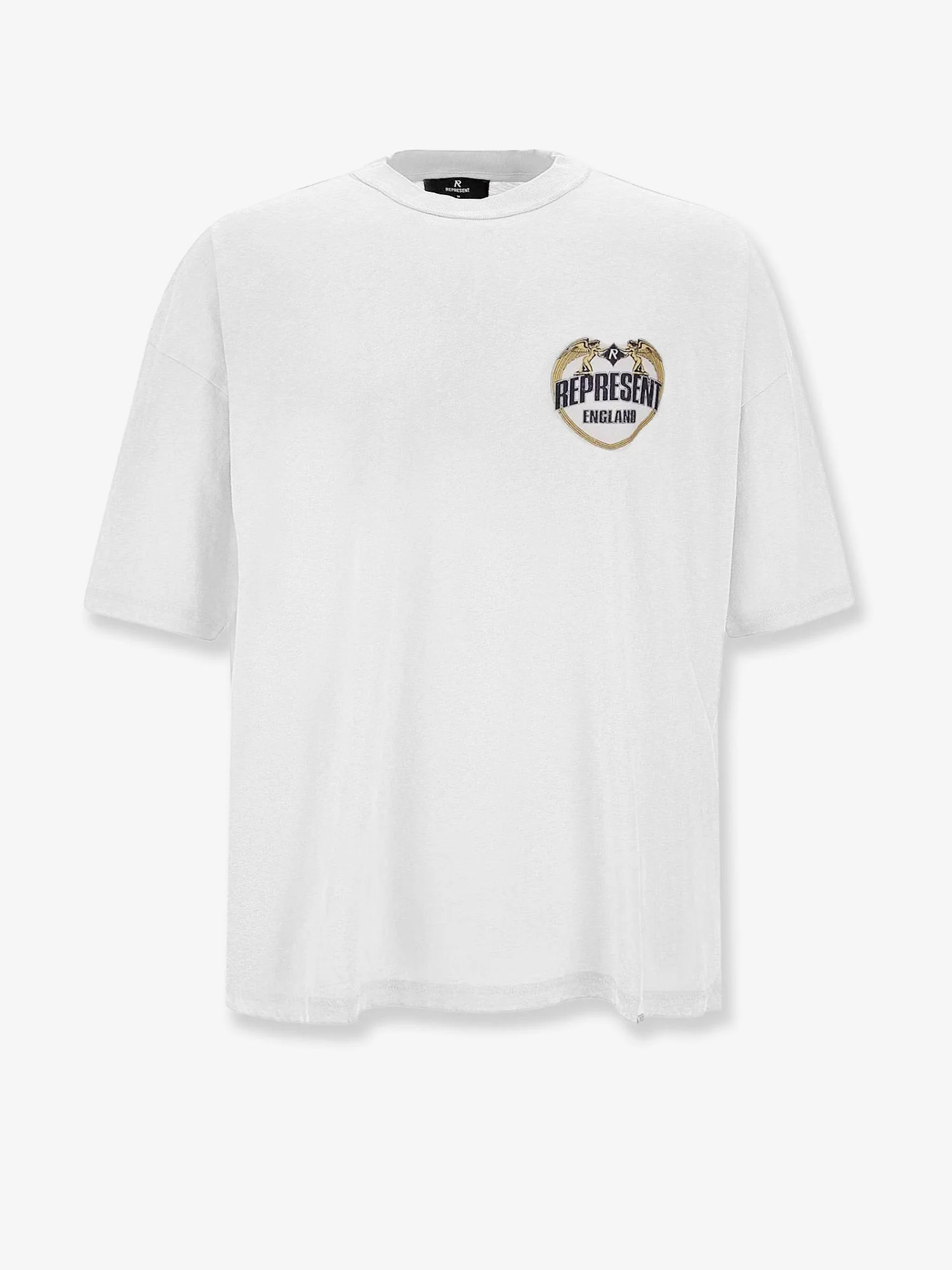 Represent Cotton T-Shirt With Distressed Effect - 1