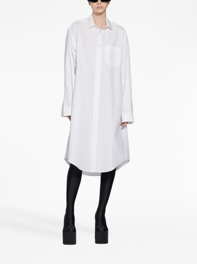 BALENCIAGA cotton shirt dress outlook