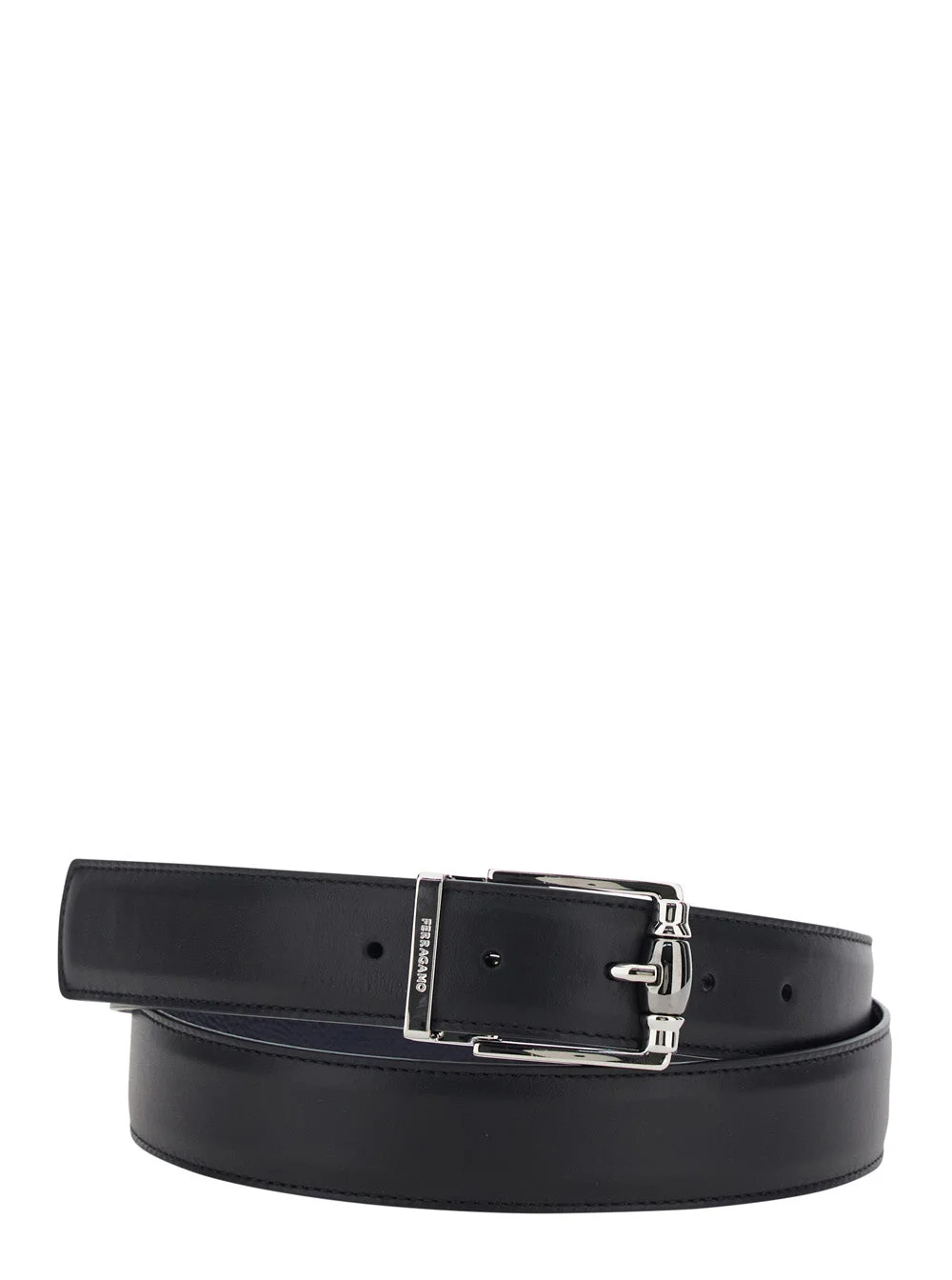 Belt Double-Adjustable With Black Leather Buckle - 1