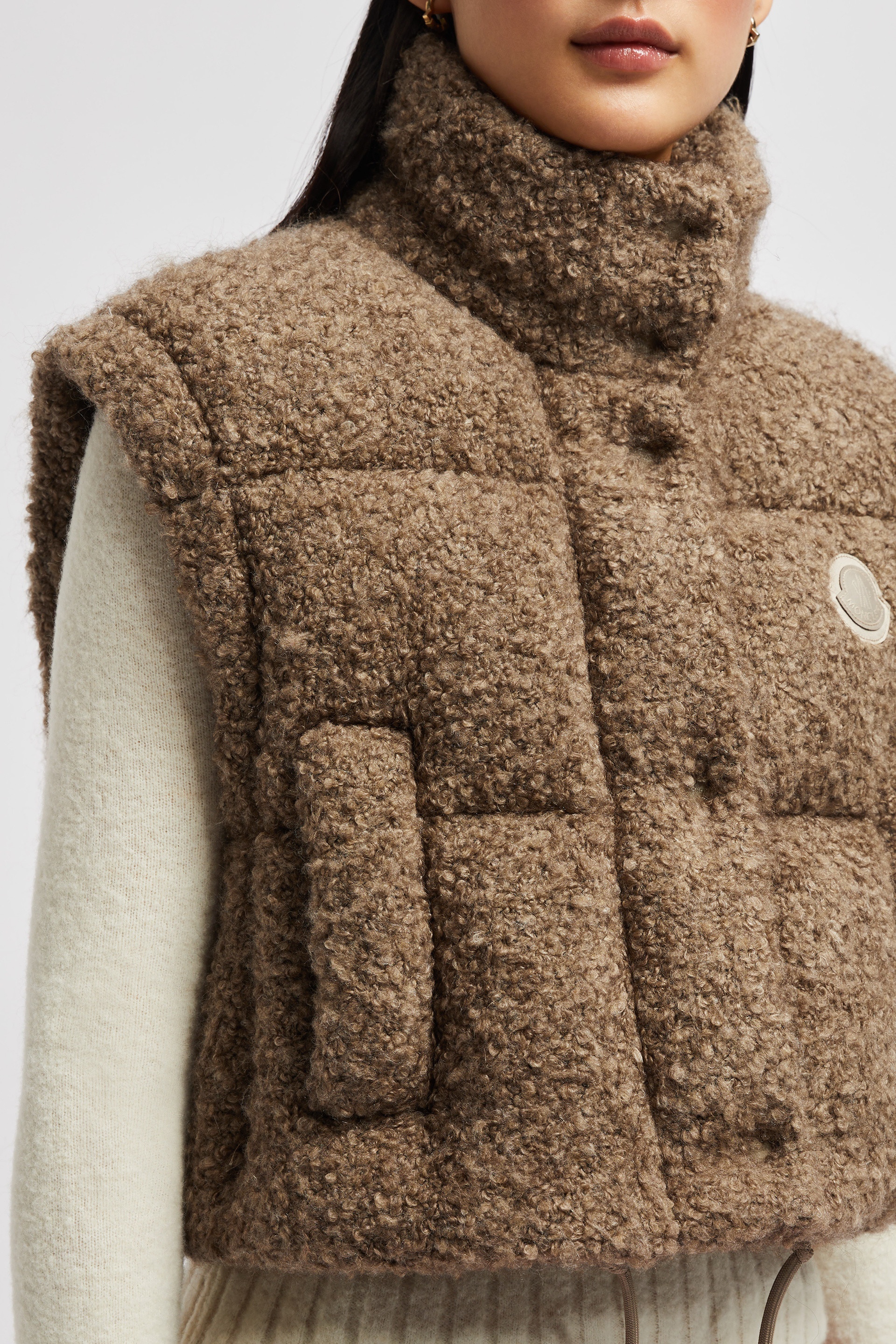 Cytinelle 2-in-1 Tweed Down Jacket - 6