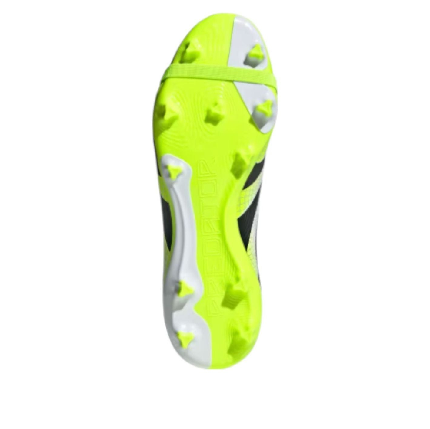 adidas Predator League Fold Over Tongue FG 'Cloud White Black Lucid Lemon' JI1111 - 5