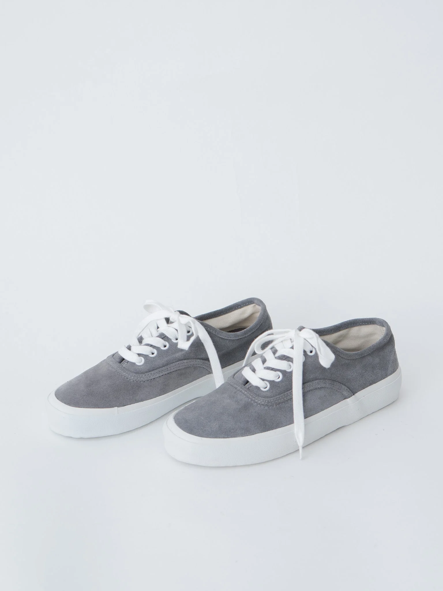 5851S US Navy Military Trainer - Gray Suede - 1