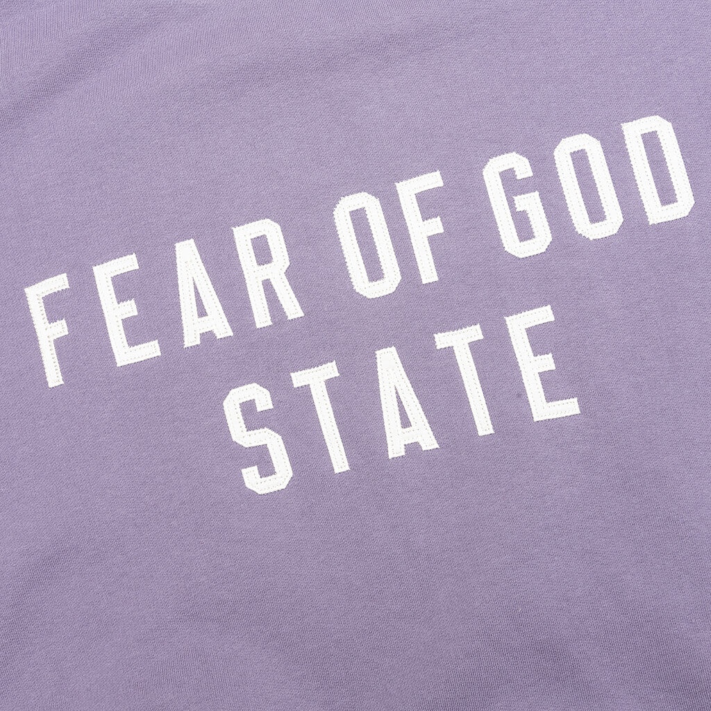 HEAVY FLEECE CREWNECK - LAVENDER - 3