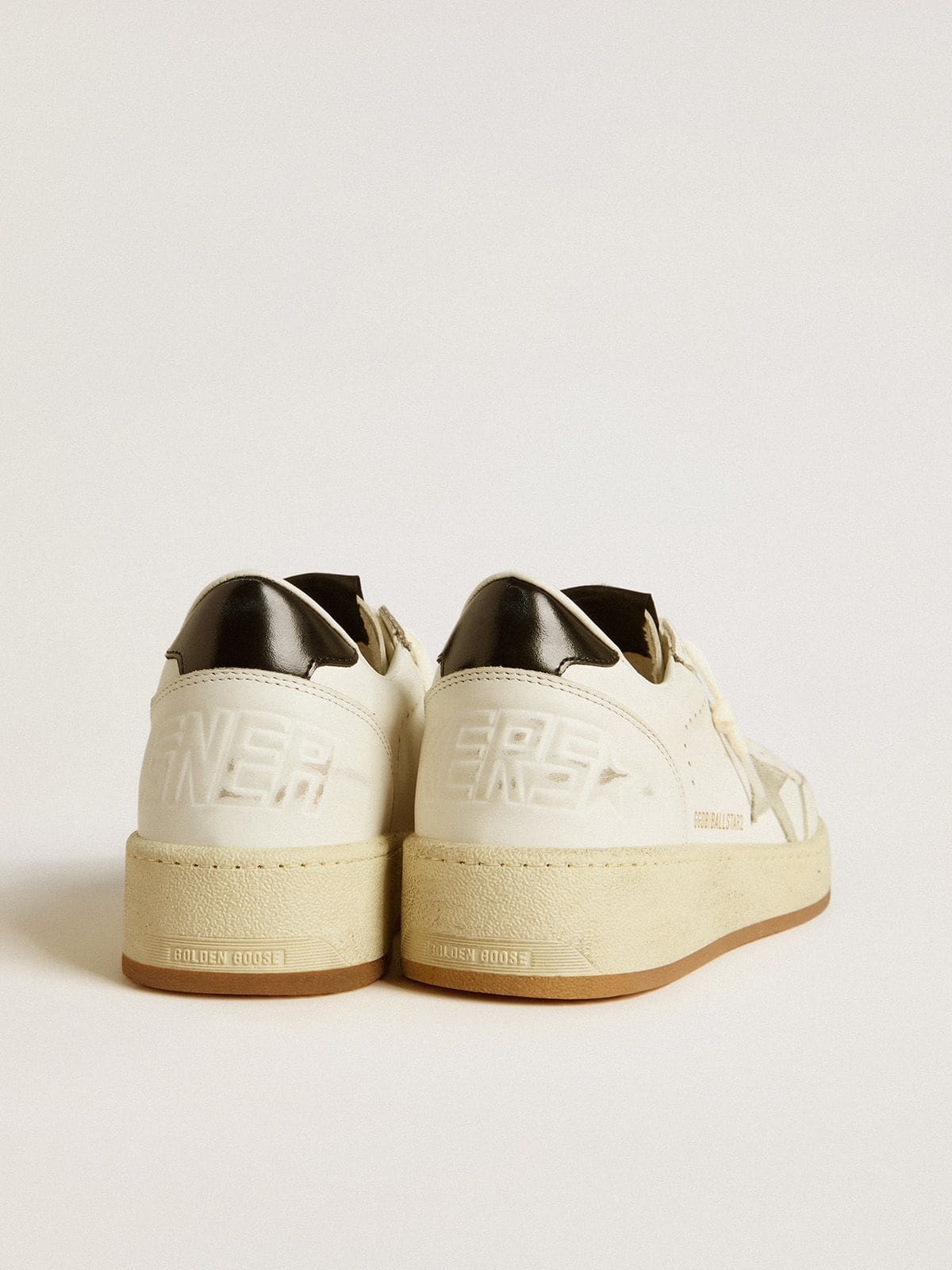Ball Star 2 with ice-gray suede star and glossy black leather heel tab - 5