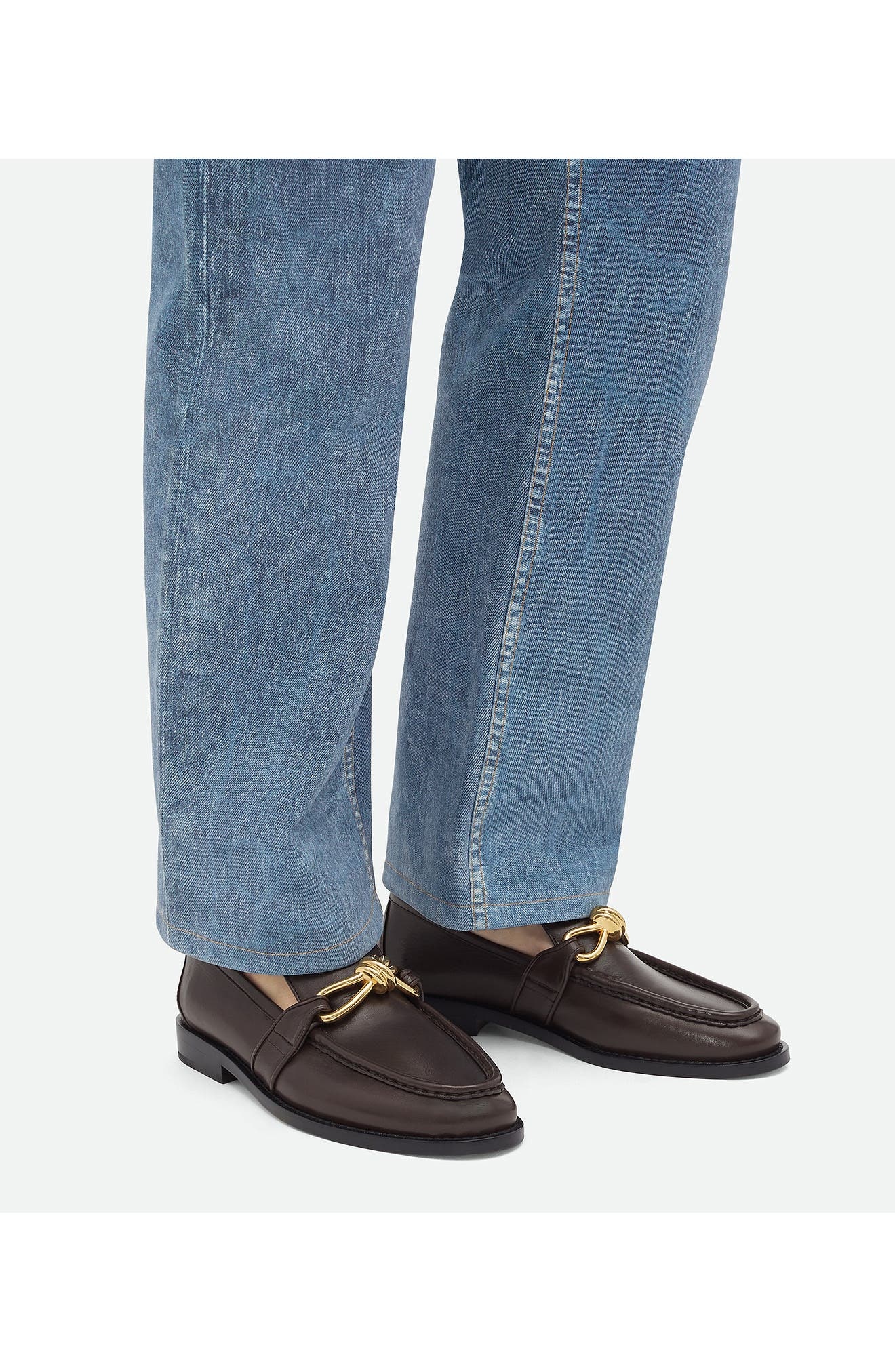 Bottega Veneta Astaire Knot Bit Loafer in Fondant at Nordstrom - 2