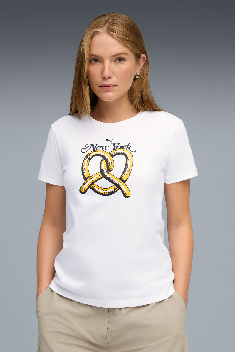 PUMA GRAPHICS NYC Pretzel Tee outlook