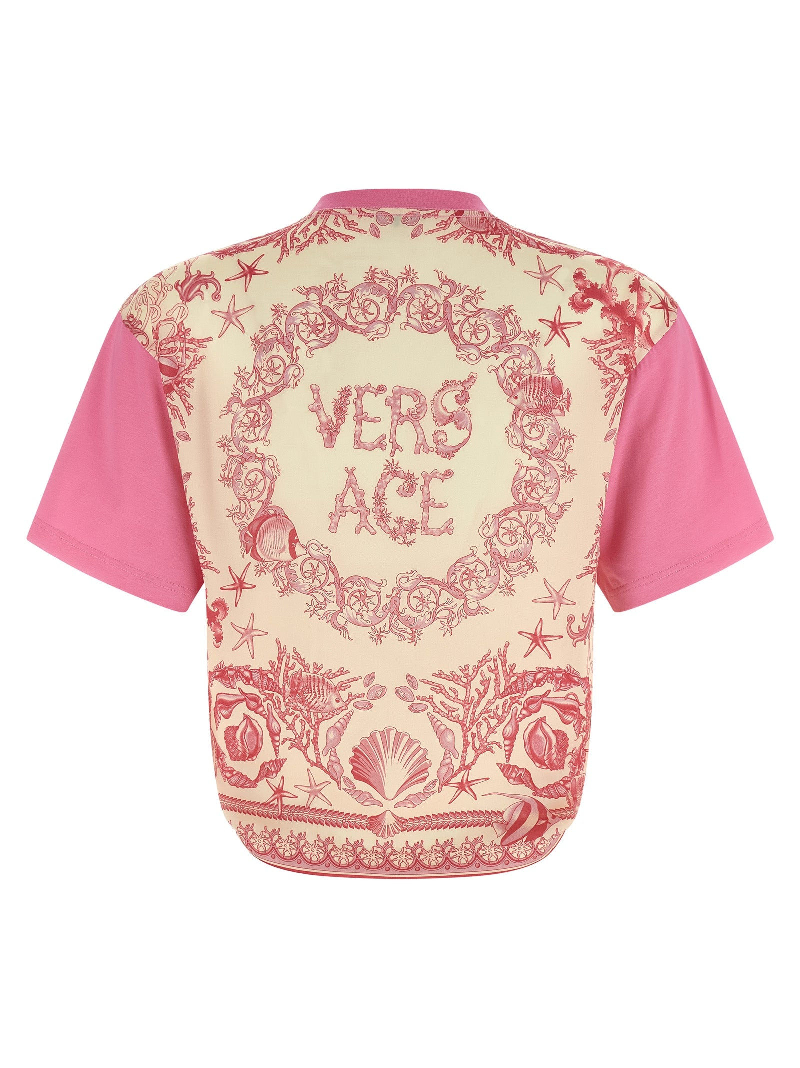 Underwater Barocco T-Shirt Pink - 2