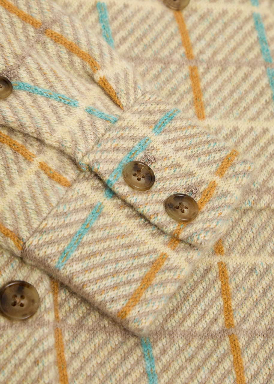 Guest In Residence Dylan Plaid Cashmere Shirt - 5