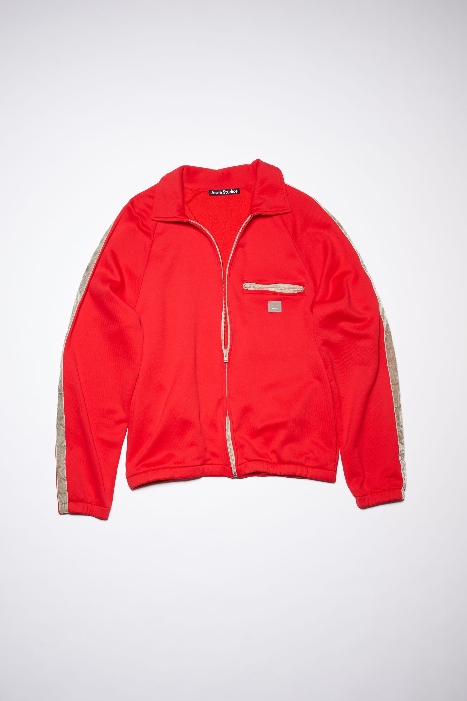 Zipper sweatshirt - Sharp red - 6