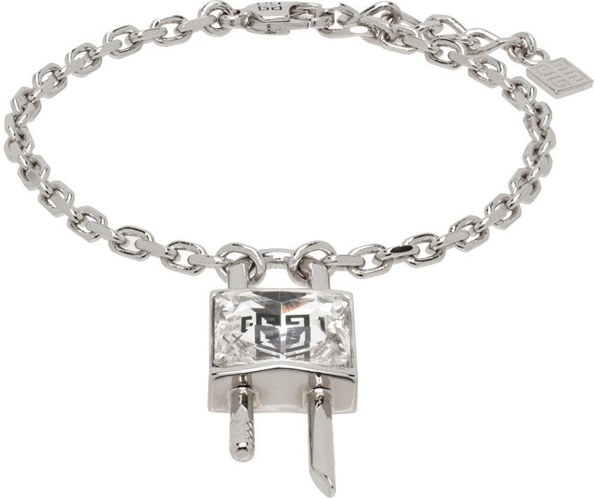 Silver Mini Lock Bracelet - 1