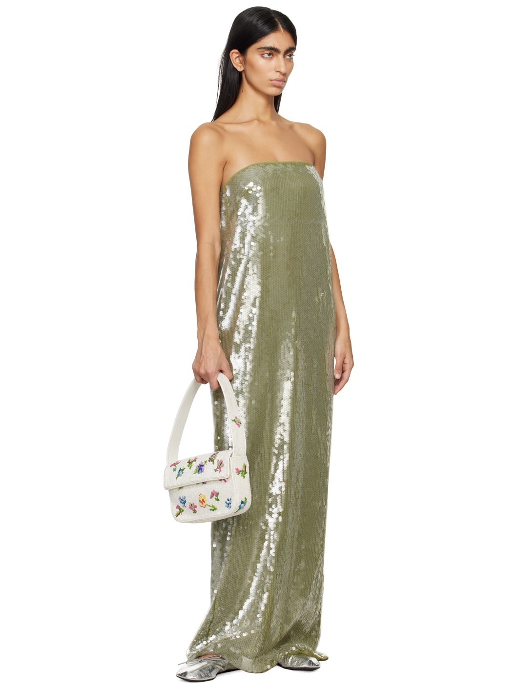 Green Casey Maxi Dress - 4