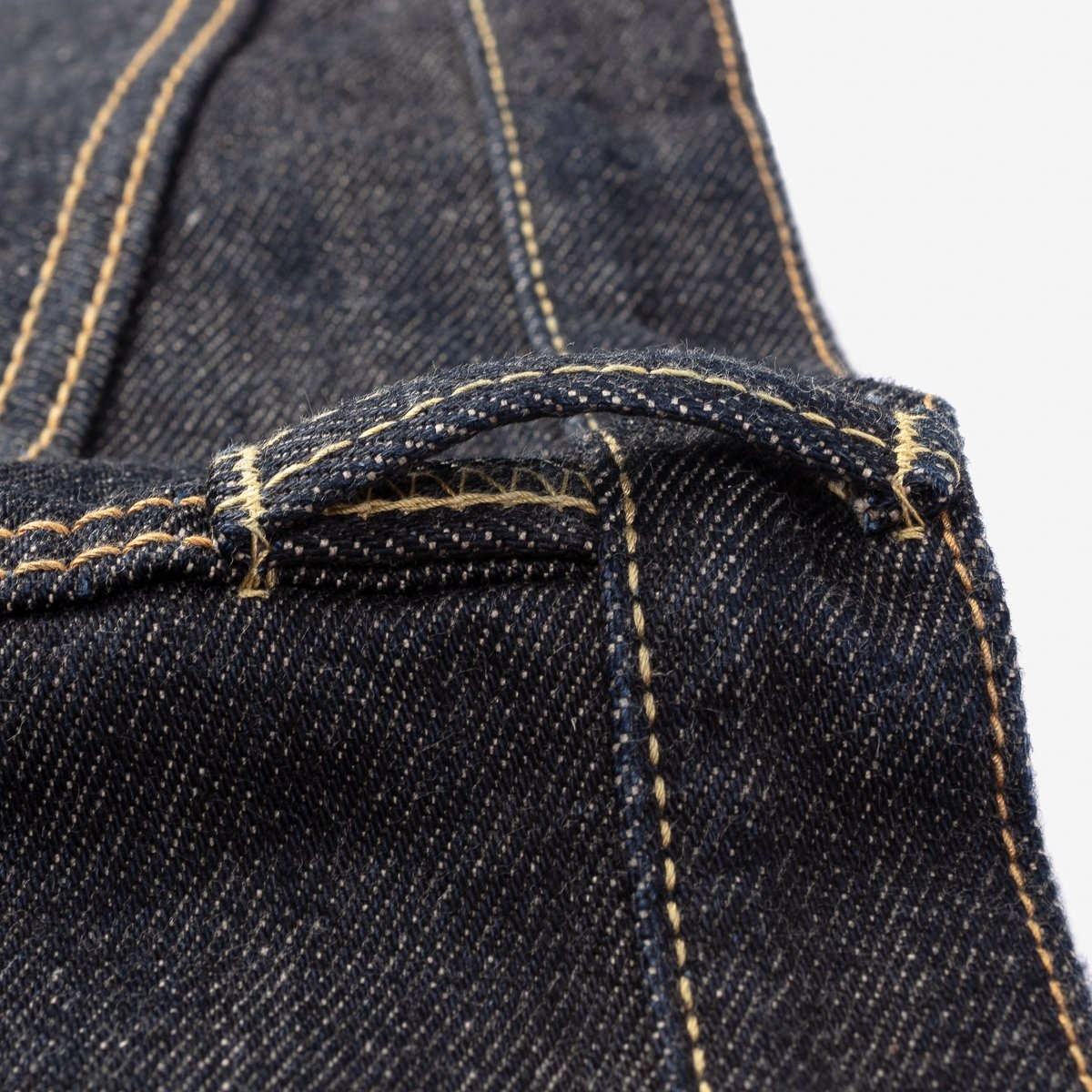 IH-888-SST 21oz Shinayaka Selvedge Denim Medium/High Rise Tapered Cut Jeans - Indigo - 14