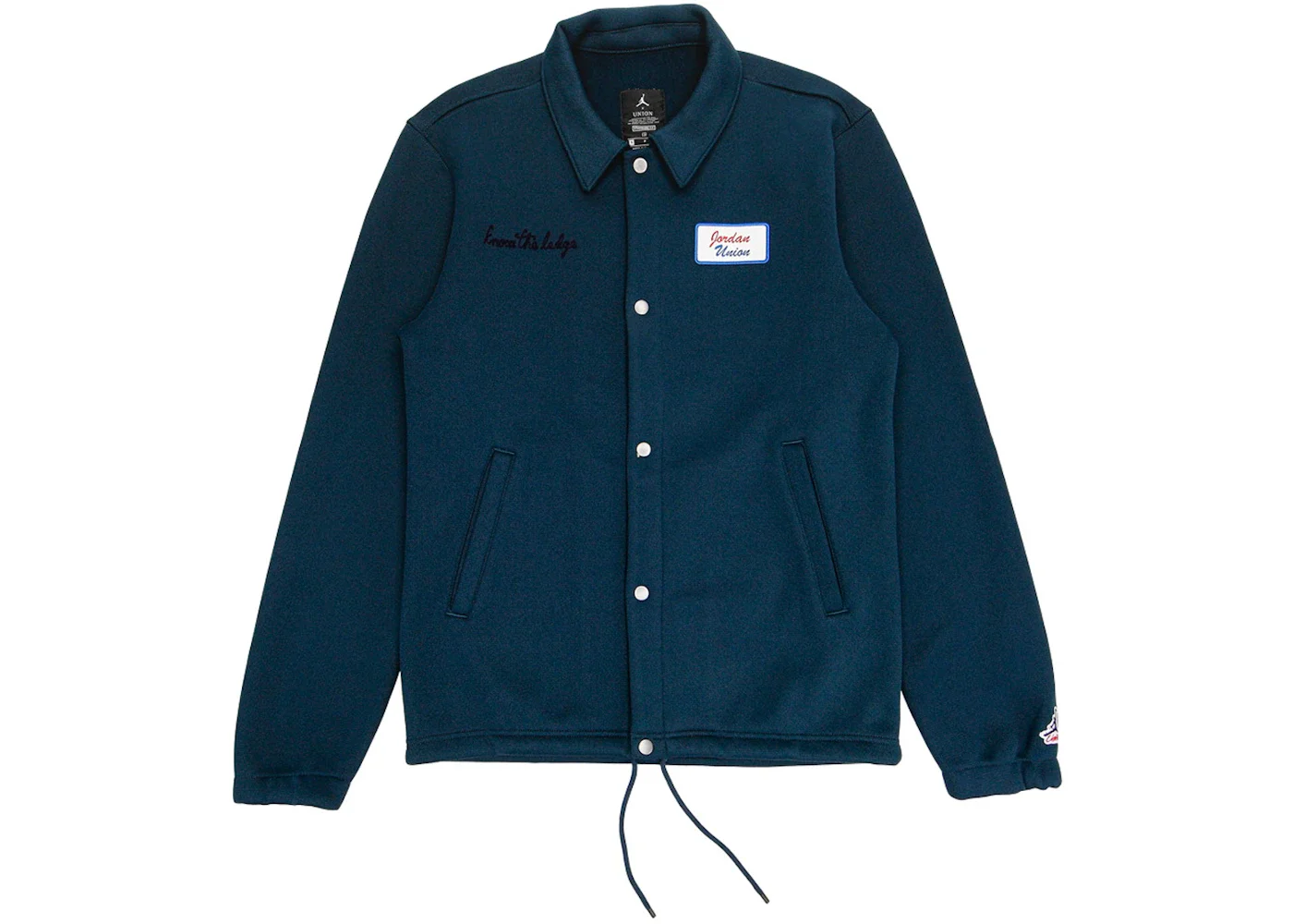 Jordan x Union Coaches Jacket Navy - 1