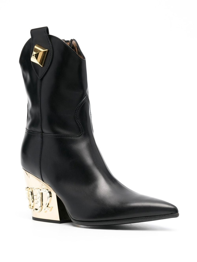 PHILIPP PLEIN Gothic Plein CowBoy ankle boots outlook