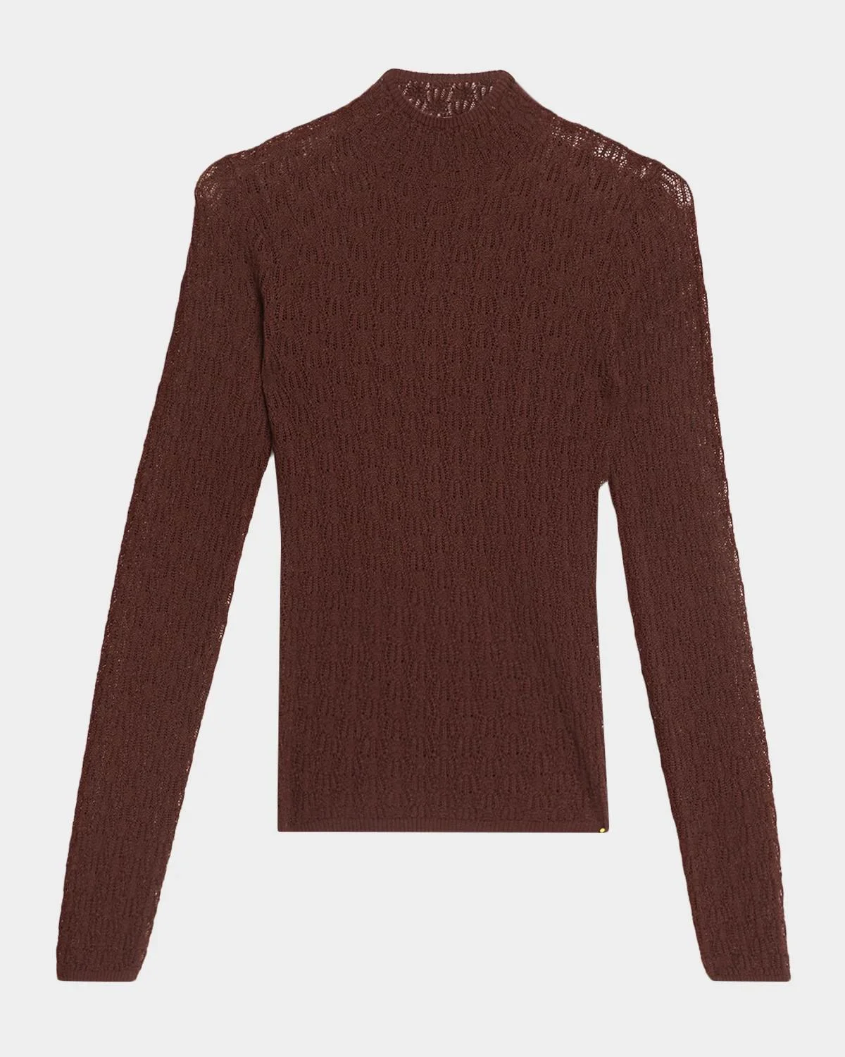 Rhea Sheer Merino Wool Sweater - 1
