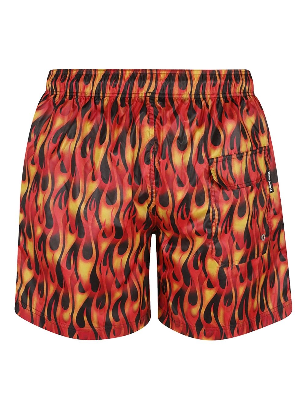 flame-print swim shorts - 2