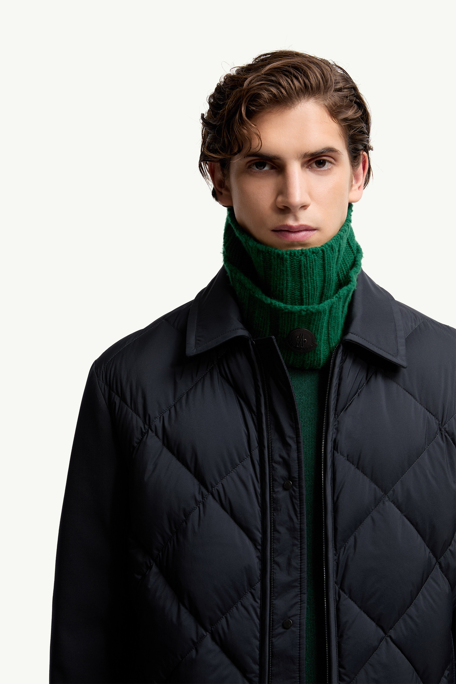 Aiguille Diamond-Quilted Down Shirt Jacket - 6