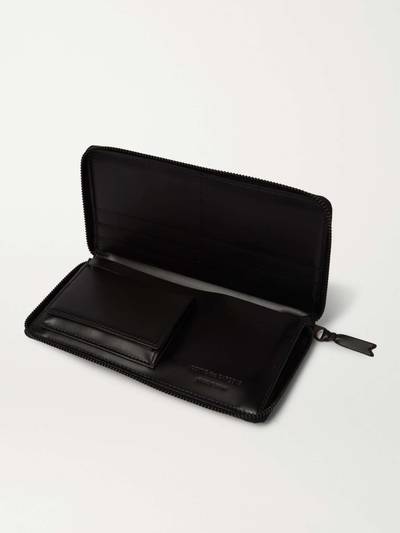 Comme Des Garçons Leather Zip-Around Wallet outlook