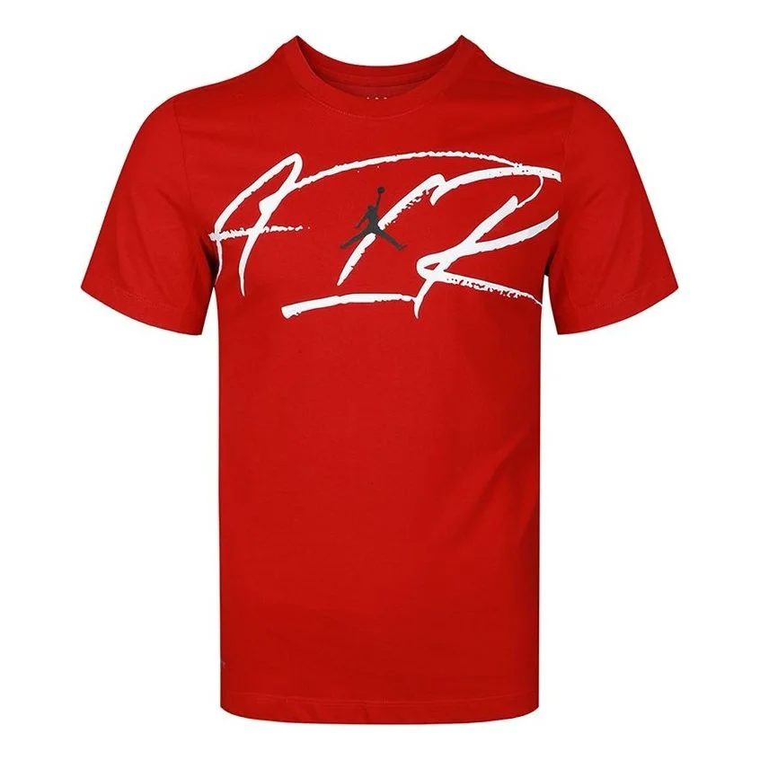 Air Jordan Air Script Basketball Short Sleeve Red CN3579-687 - 1