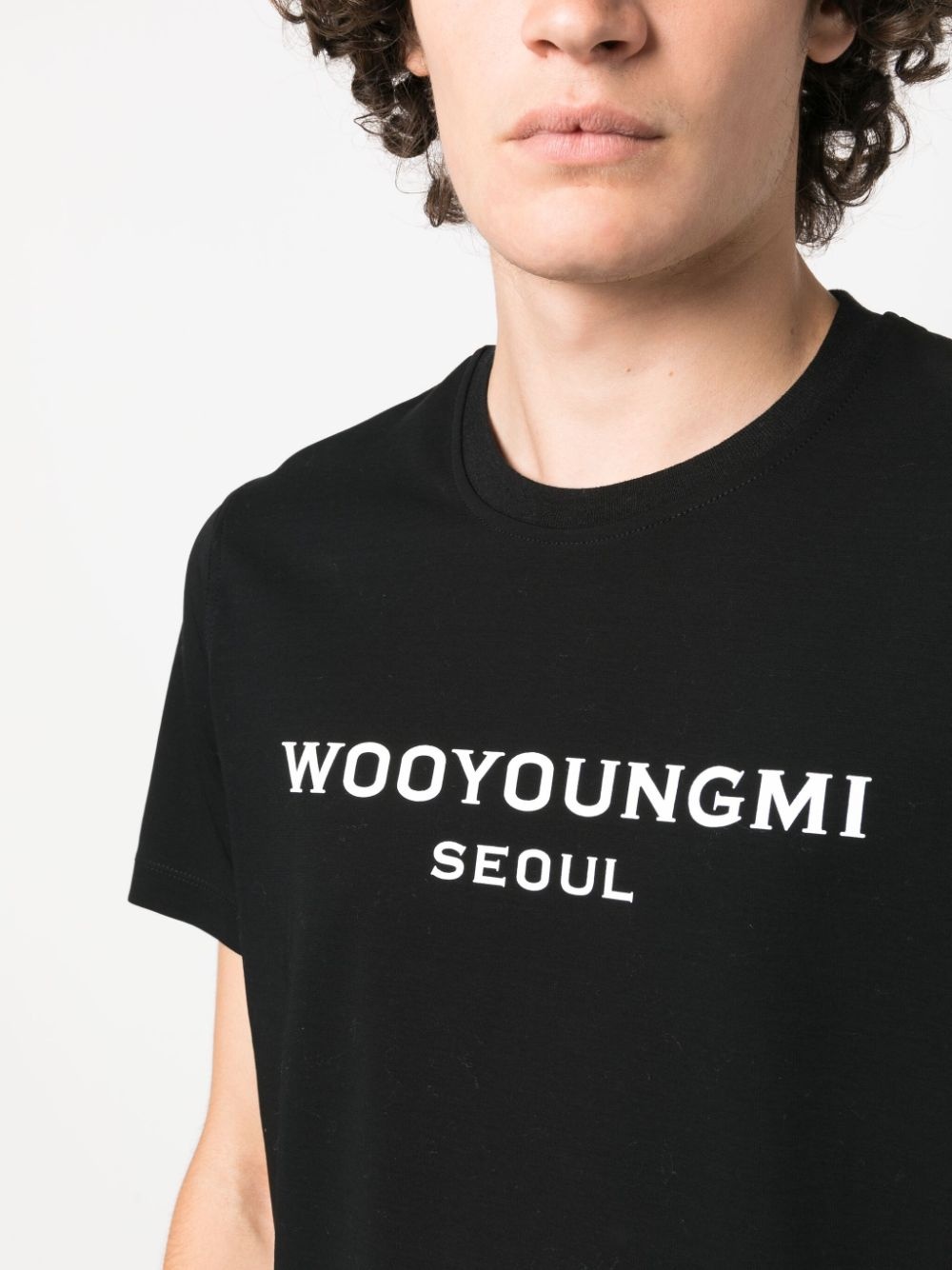 logo-print cotton T-shirt - 5