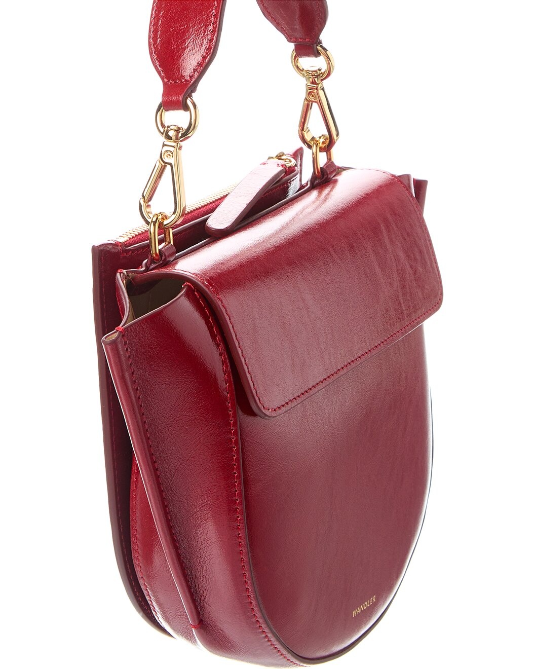 Wandler Leather Top Handle Bag - 3