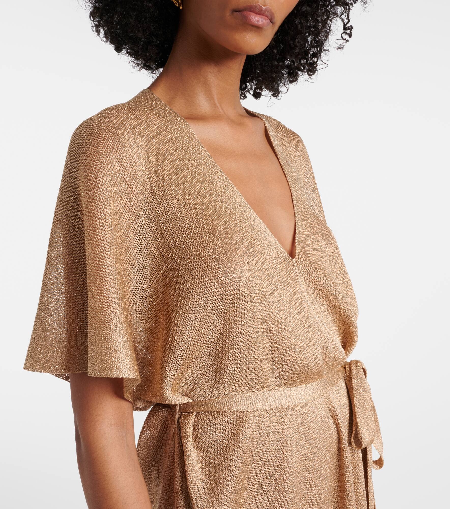 Donnola fringed beach cover-up - 4