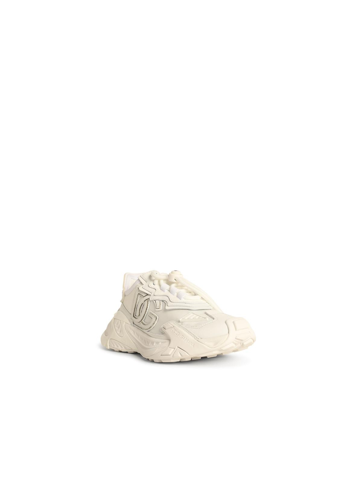 Dolce & Gabbana 'Daymaster' White Leather Blend Sneakers Women - 2
